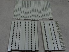 Lego Space Classic 20+6 1x16 Basic Stangen 2x16 Platten altgrau Galaxy Ritter kg