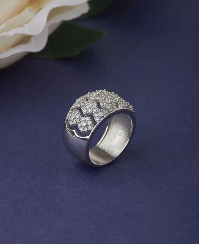 Schöner 14k weißgold - weißgold, mit