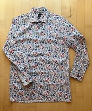 OLYMP Hemd Blumen Bunt Herren