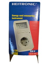 HEITRONIC Energiekosten Messgerät Stromverbrauch Zähler 46901 Weiß
