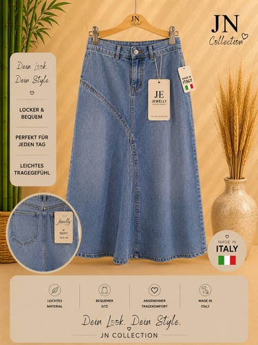 Damen jeansrock 44 blau - gr.,