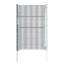 1,63m Sichtschutz Toranlage