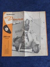 Dürkopp Diana 200ccm Prospekt 1957