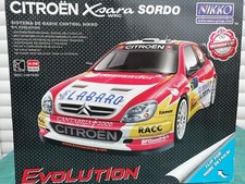 Vintage NIKKO RC Evolution Citroën Xsara WRC "Sordo"  + Fernsteuerung Akku RTR