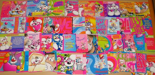 Diddl postkarte wow - diddl,
