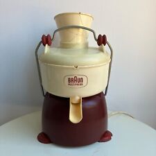 BRAUN MP2 Multipress Entsafter Klassiker Designgeschichte vintage 50er
