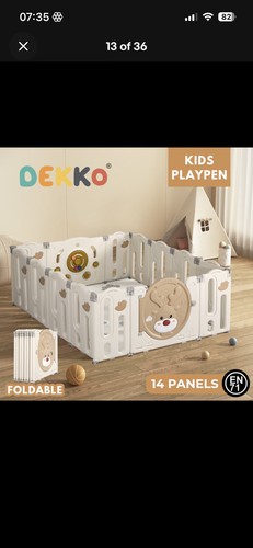 Dekko kinder laufstall - laufstall, baby