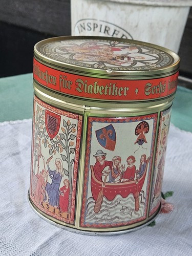 Vintage blechdose schmidt - blechdose,