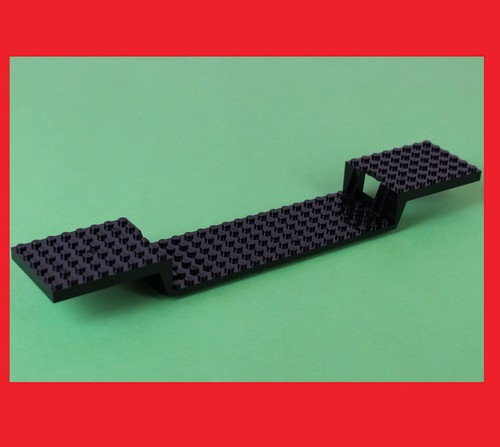 Lego 2972 platte schwarz - 2972,