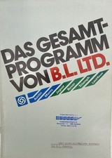 Autoprospekt British Leyland
