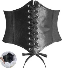 YUGUOLAN Corset Halloween, Corset Belt, Corset Pirate, Korsettgürtel, Damen 
