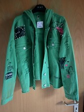 Tredy Jeansjacke Grün in 48