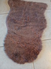 Neues Mont Chalet Dekofell Wolf Mauve Grau Deko Teppich QVC