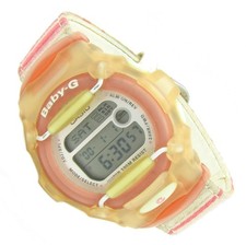 Baby G Shock Casio Armbanduhr Alarm Licht Digital 10ATM BG-187 BD Batt neu S29