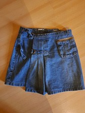Jeansrock Wickelrock mit Tasche Gr. 128/134/140, wieNEU