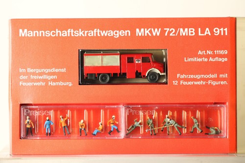 Preiser 11169 feuerwehr - preiser,