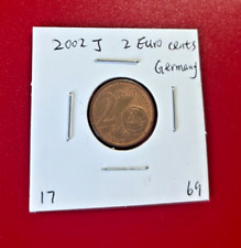 2002 J 2 Euro Cent Deutschland Münze - Schöne Weltmünze
