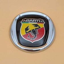 735578621 Emblem für Abarth Logo Plakette Kühlergrill Ducato 250 Tipo 356 NEU