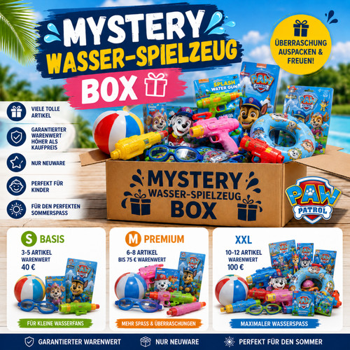 Mystery wasser spielzeug - mystery, box