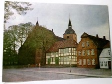 Ostseebad Burg / Insel Fehmarn. An der Vogelfluglinie. Alte Ansichtskarte / Post