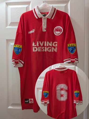 Match worn aberdeen home - aberdeen,