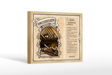 Holzschild Berufe 18x12 cm