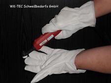 WIG TIG Schweisser Montage Handschuhe aus weichem Nappa Leder Gr.10 Kurz MMA MIG