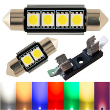 2x-10x LED 31 o 43 mm Soffitten Innenraum Beleuchtung weiß blau rot 12V PKW Auto