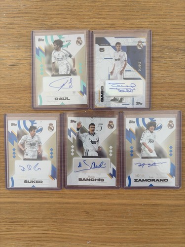 Los blancos real - los, topps