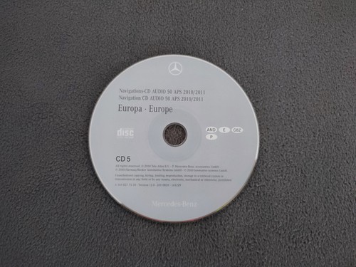 Mercedes navigation audio - mercedes, cd