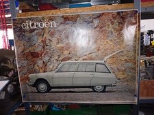 Citroen AMI6 Werbung Plakat 60er original NOS