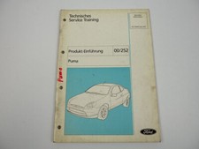 Ford Puma Sportcoupe mit 1.7l Zetec MHA Motor Einführung Schulung 1997