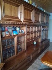 Schrankwand Eiche rustikal gebraucht 