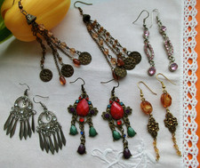 Bastelmaterial alte Ohrringe 5