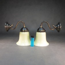 1 von 2 Vintage Wandlampe Jugendstil Wandleuchte Antik Spiegellampe Flurlampe
