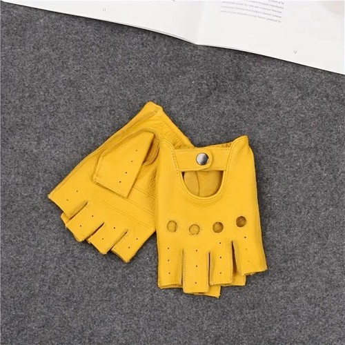 Unisex leder handschuhe - unisex,