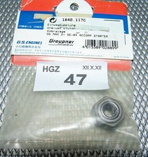 Vintage Graupner 1840.117C Einweg-Kupplung für O.S. Max 21 SE-BX Neu in OVP NOS