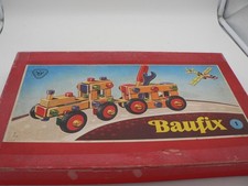 Baufix Nr. 1 Holzbaukasten 60er oder 50er Jahre Vintage Wammetsberger Bauspiele