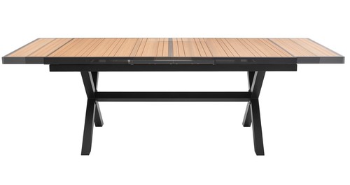 Ausziehbarer gartentisch - ausziehbarer,