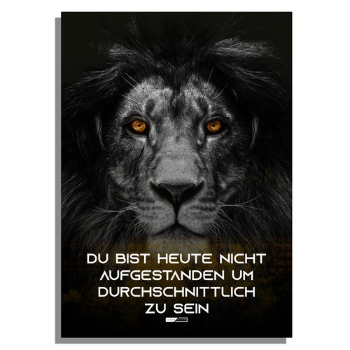 Kein durchschnitt poster - poster, din