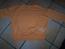 Va Bene Sweat-Shirt,Gr. 36,  langer Arm, orange, innen angerauht