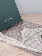 Gucci GG Muster Wolle Seide