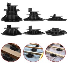 Stelzlager Plattenlager 18-140mm Holz Stellfuß Terrassenlager Höhenverstellbar