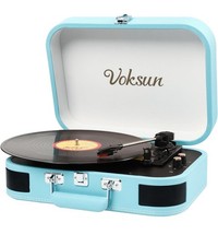VOKSUN Record Player Retro