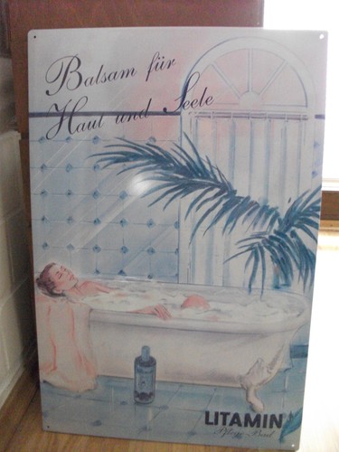 Blechschild litamin balsam - ,