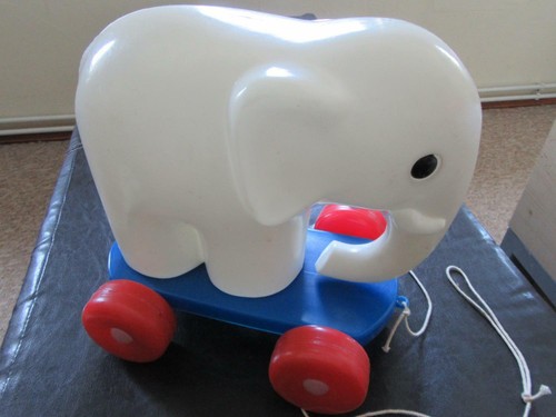 Elefant nachziehfigur vintage - elefant, nachziehfigur-vintage