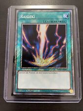 Yu-Gi-Oh! Raigeki RA03-DE083 Platinum Secret Rare Near Mint 1. Auflage