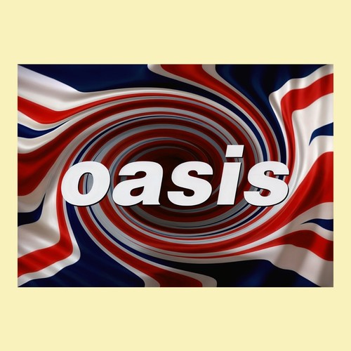 Oasis swirl poster - swirl,