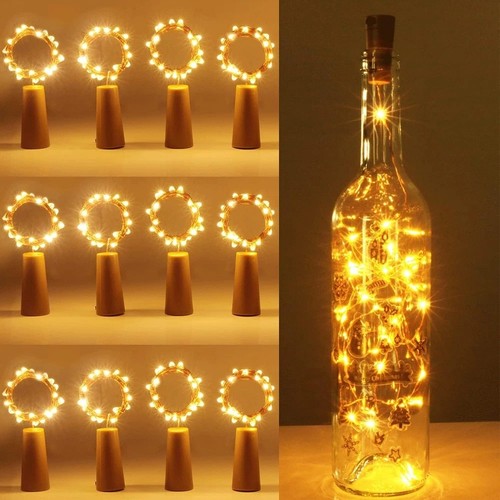 12x korken lichterkette - korken, 20led