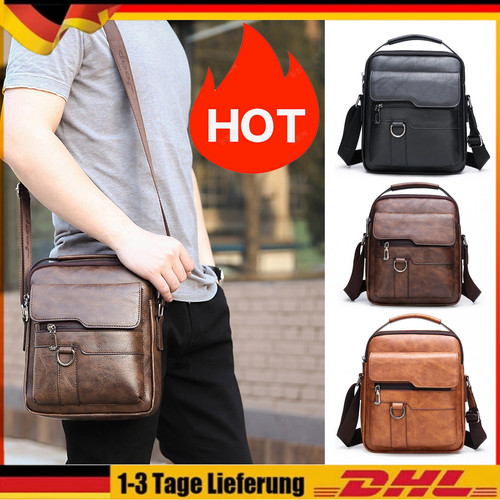 Herren schultertasche leder - herren,